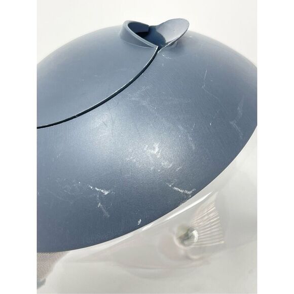 Jenaer Jena Glas GLOBO Tilting Glass Teapot with Lid and Infuser Gray Germany - Picture 6 of 6